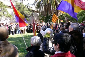 Homenatge a les víctimes republicanes al cementiri de València