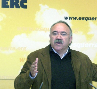 Carod reclama que sigui la Generalitat qui recapti el total dels impostos de Catalunya