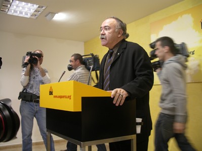 Carod proposa abolir la Llei de partits i reformular el pla Ibarretxe després dels resultats de les eleccions basques