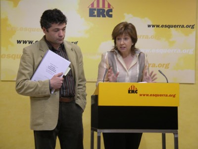 Aragonès es felicita per la rectificació del conseller Rañé respecte a la futura línia elèctrica del TGV