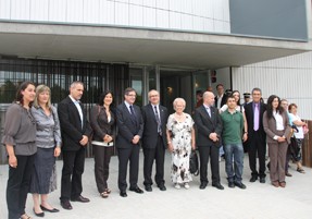 El conseller Jordi Ausàs inaugura el nou casal de gent gran de Canovelles