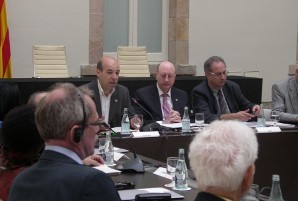 Minoves inaugura les jornades de redacció de la Declaració de Barcelona sobre el dret humà a la pau