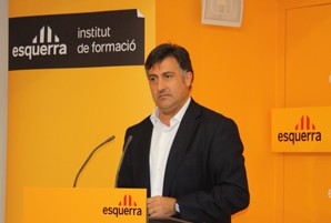 Puigcercós: ' Amb el referèndum d'independència, CiU frena, Esquerra empeny'