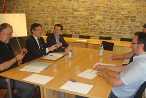 Ausàs es reuneix amb els alcaldes de l'Alta Ribagorça per explicar la Llei de vegueries