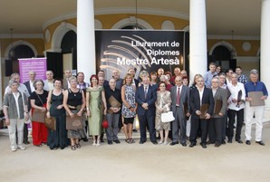 El DIUE premia la trajectòria de 37 artesans catalans amb el Diploma de Mestre Artesà