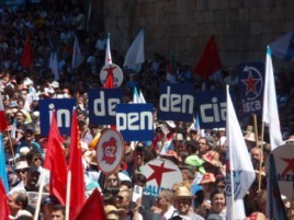   Esquerra, al ‘dia da patria galega’ amb el BNG  