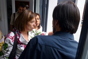   Carme Capdevila visita les obres del nou centre d'acollida de Barcelona per a infants i adolescents desemparats  