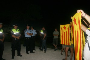 Esquerra i les JERC participen a la Siurellada Popular contra l'espanyolisme de Delgado