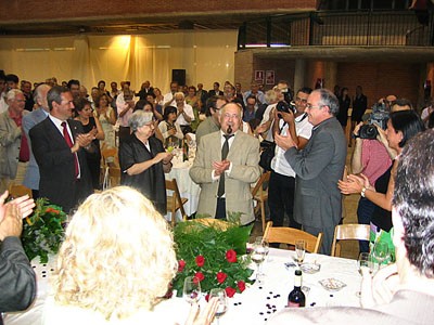 Ferrer rep un emotiu homenatge nacional a Girona