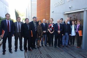 Huguet signa convenis de col·laboració amb 14 municipis del Baix Llobregat per promocionar els recursos turístics intangibles