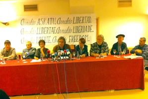 Esquerra subscriu un manifest que demana l'alliberament d'Arnaldo Otegui