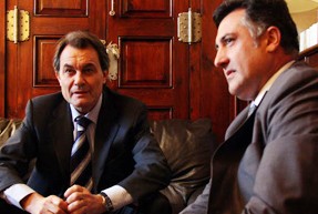 Puigcercós demana a Mas que a la reunió amb Zapatero posi damunt la taula el concert econòmic