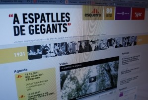 Esquerra presenta els actes del 80è aniversari sota el lema 'A espatlles de gegants' amb l'objectiu de 'fer del partit més vell el partit més nou'