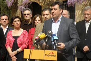 Puigcercós: 'Esquerra farem costat al Govern en no pujar els impostos però no permetrem que ens porti a una societat dual'