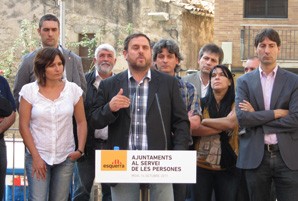 Junqueras: ‘Els serveis socials dels ajuntaments són molt més prioritaris que els TGVs o el pressupost en Defensa’
