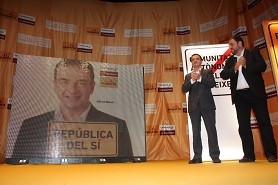 Bosch: 'Som la gent del Sí, la veu clara i forta de la suma independentista i representem la República del Sí'