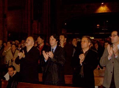   Portabella i Carod se solidaritzen amb el diari Egunkaria i el seu director  