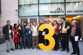 El Consell Nacional d'Esquerra aprova una resolució en suport als mitjans de la CCMA