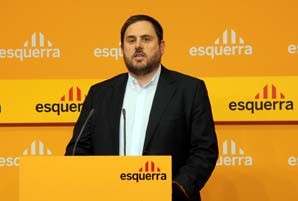 Junqueras:'Estaria bé que el pla d'austeritat de Rajoy preveiés pagar el deute de l'Estat amb Catalunya'