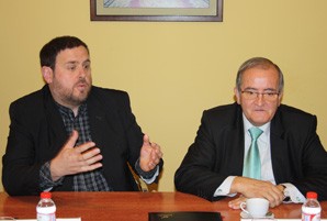Oriol Junqueras trasllada a PIMEC les propostes d'Esquerra per augmentar ingressos i reclama suport pel concert econòmic
