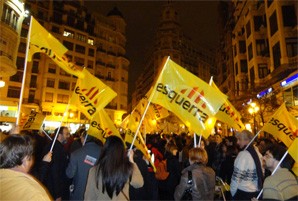 ERPV participa a les manifestacions contra les retallades al País Valencià