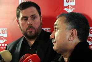 Esquerra i UGT treballaran junts per tal de fer un salt qualitatiu en l'actual relació fiscal Catalunya-Espanya
