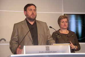 Junqueras: ‘El model d’èxit d’escola catalana i les bones pràctiques de la societat catalana no haurien de ser posades en risc per decisions polítiques ni per l’egoisme d’alguns partits’