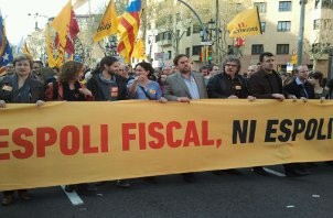 Junqueras: 'Si persistim en el món polític, social, sindical i empresarial, tenim força suficient per a aturar la reforma i per a portar el país cap a la llibertat'