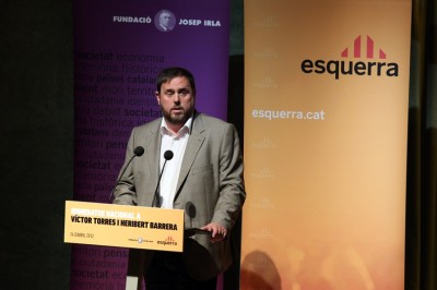 Junqueras: 'Tenim l'oportunitat de fer reals els nostres somnis, ens enfrontem a una circumstància dura però que ens obre oportunitats extraordinàries'.