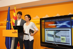 Rovira: 'Cal que Duran i Lleida i UDC comencin a treballar per la construcció de la República catalana i que s'oblidin dels ministeris del regne d'Espanya'