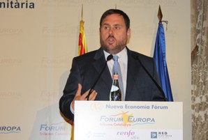 Junqueras: 'Si el Govern vol la hisenda pròpia, l'acompanyarem; si el Govern opta per l'enèsim pacte fiscal amb l'Estat no hi serem'