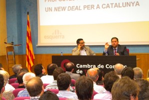 Junqueras: 'L’única garantia definitiva per defensar el cabal ecològic de l’Ebre i el futur del Delta és tenir un estat propi'