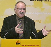 Carod recorda que a Catalunya l’Estatut s’ha fet sense violència i amb el suport del 90% de l’arc parlamentari