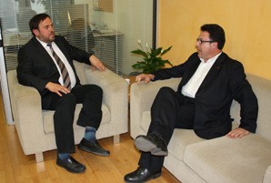 Junqueras: 'ERC és part d'un front transformador, cada dia més ampli, que vol un país més lliure i més just i més oportunitats per als ciutadans de Catalunya'