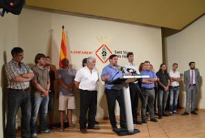 Esquerra Republicana presenta les al·legacions formulades contra l'increment del 70% de la tarifa de l'aigua prevista per l'empresa Aigües Ter Llobregat
