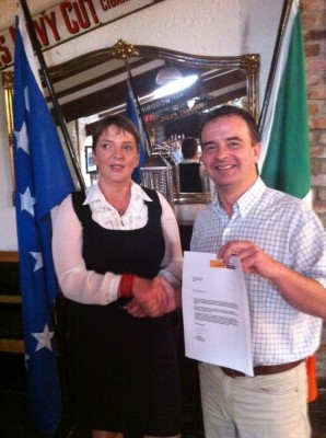 Bosch a l'escola d'estiu del Sinn Fein: 'Donar la veu a la gent va ser la clau per començar el procés d'autodeterminació'