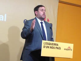 Junqueras és proclamat candidat d'ERC a la presidència de la Generalitat