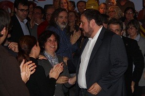 Junqueras: 'Les millors èpoques de la nostra història són aquelles en què hem mirat a Europa i al món'