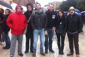 Esquerra Republicana participa a la cadena humana contra la importació de fems a Mallorca