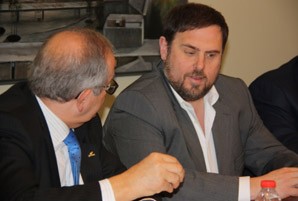 Junqueras: 'En qualsevol país democràtic, davant d'aquests casos de corrupció, el govern dimitiria en bloc i hi hauria eleccions anticipades'