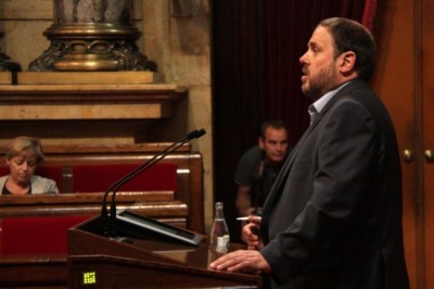 Junqueras: ‘Només podrem avançar amb totes les eines necessàries, en un procés amb lideratges compartits que desborda l’àmbit dels partits’