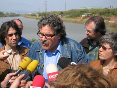 Tardà reclama la preservació immediata de l'antiga llera del riu Llobregat