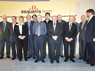 Benach presideix l’acte d’Esquerra per celebrar el 75è aniversari de la República