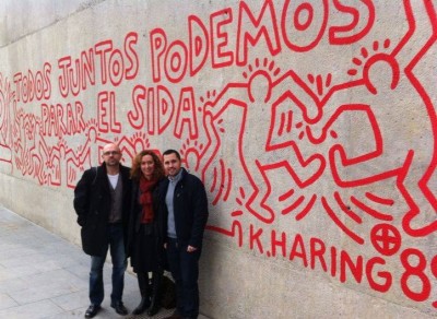 25 anys després, recuperem el mural de Keith Haring a Barcelona