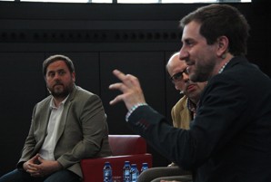 Junqueras i Comín dialoguen sobre l'independentisme i la socialdemocràcia