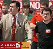 Puigcerc&oacute;s demana el NO a l'Estatut rebaixat per no hipotecar Catalunya trenta anys m&eacute;s