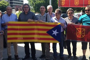 Esquerra ha participat a la Via Basca, inspirada en la Via Catalana, per reivindicar el dret a decidir d'Euskadi